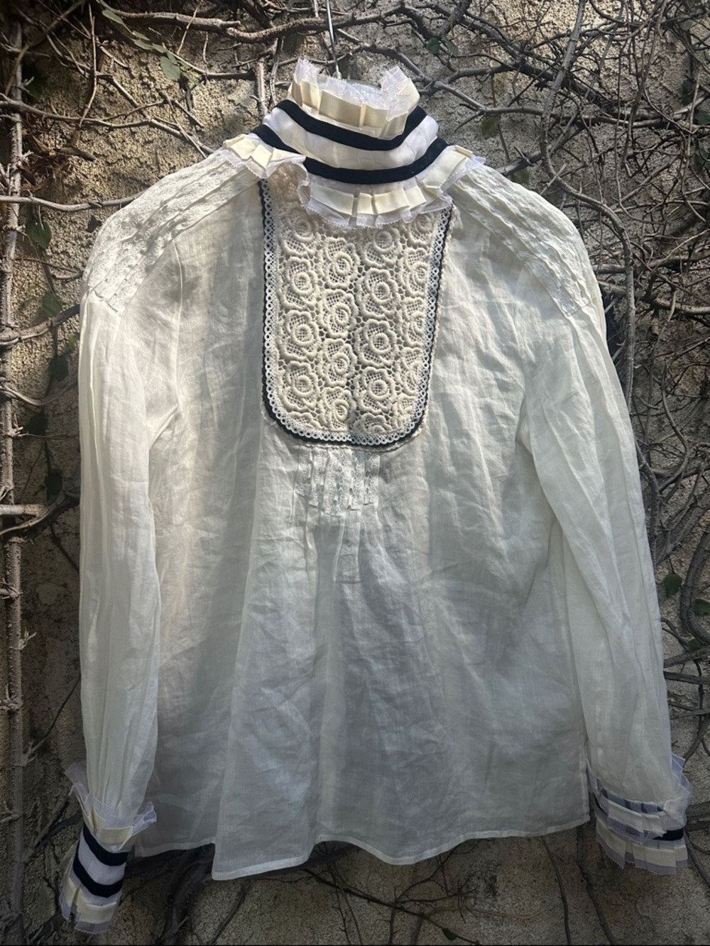 Chanel  Runway Vintage Raffle Blouse